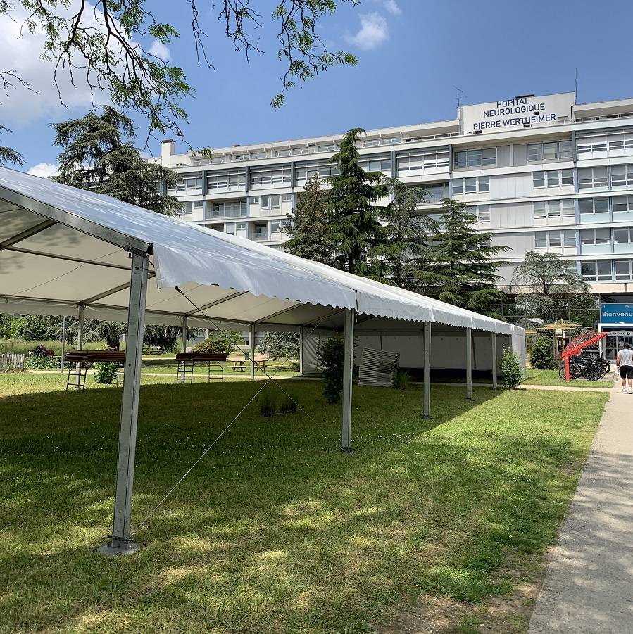 Location de chapiteau 300m² à Lyon