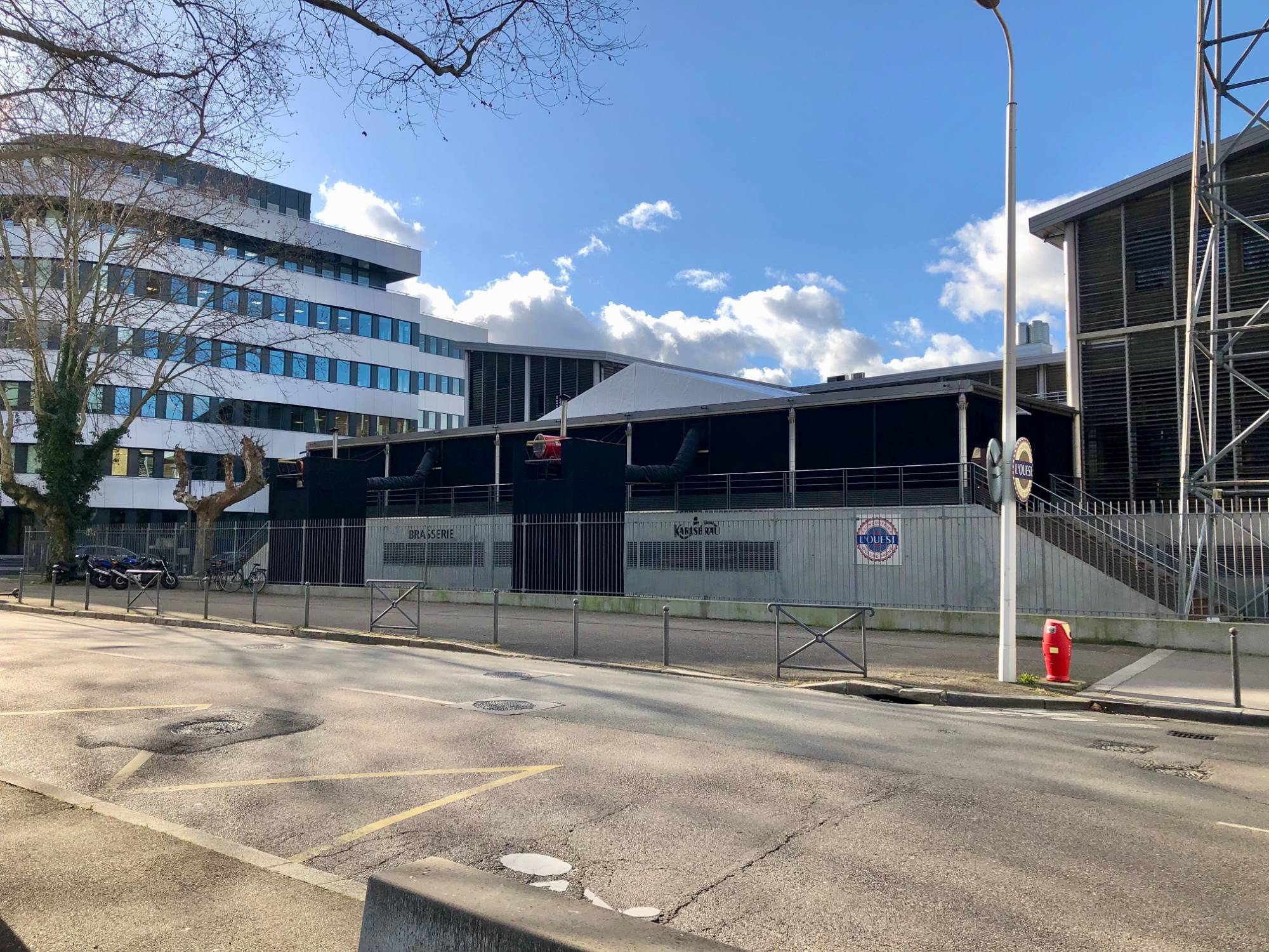 Location et installation de chapiteau pour le groupe Bocuse à Lyon