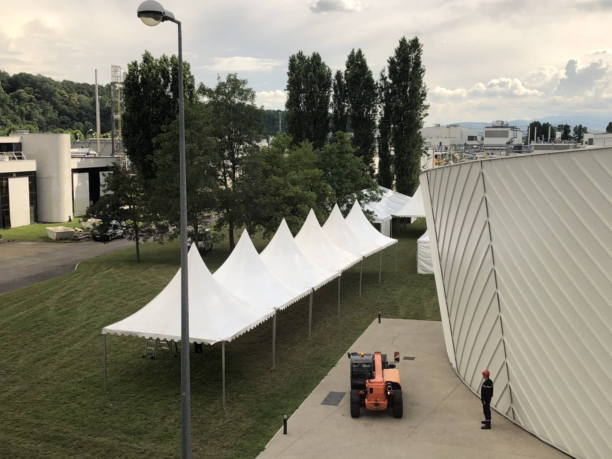 Barnum pour réception à Lyon, Pollionnay ou Sainte Consorce