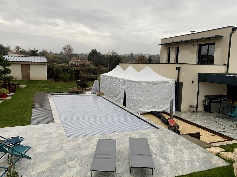 Location tente de réception 69