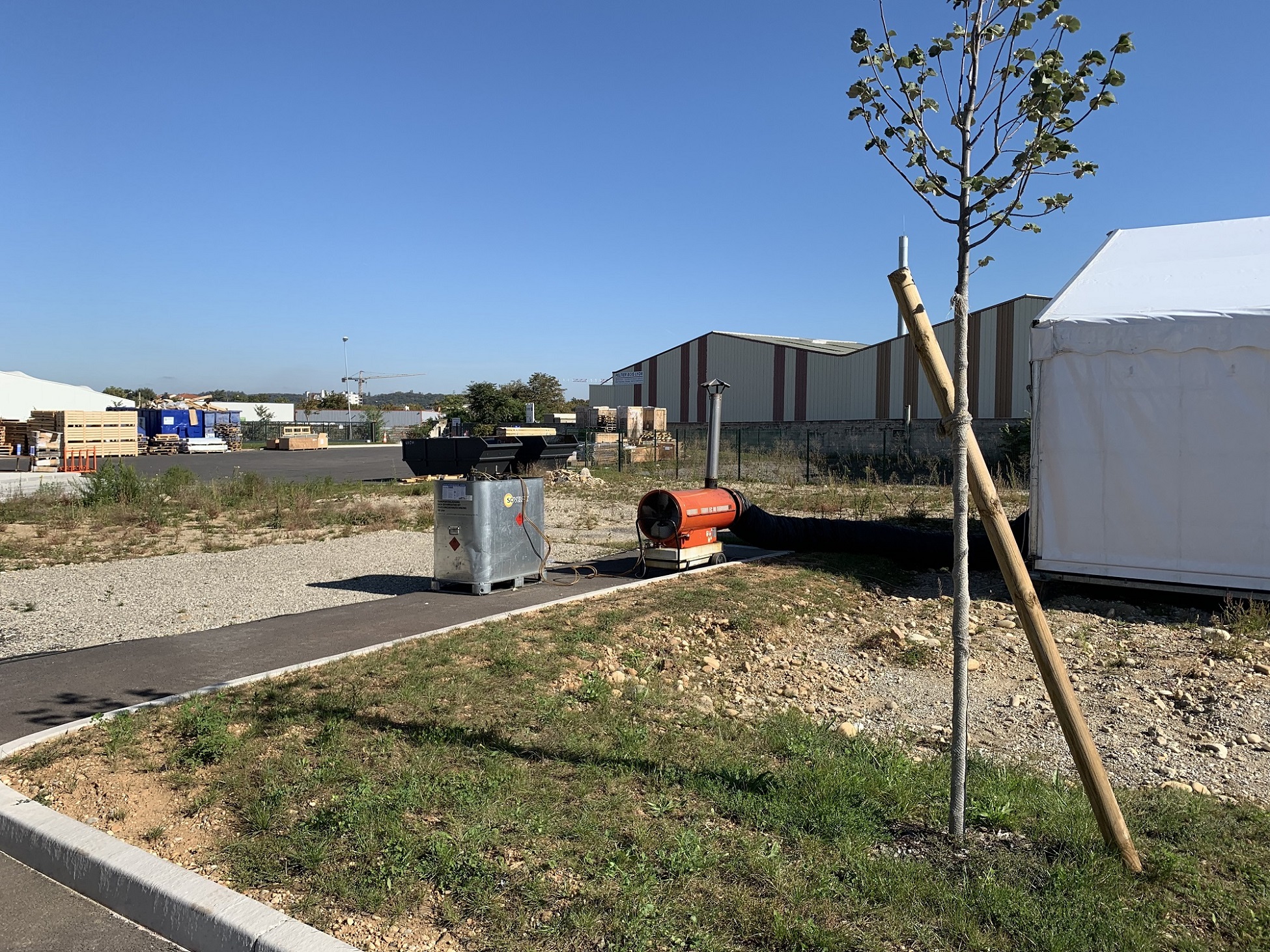 Location de chauffage pour chapiteau à Lyon