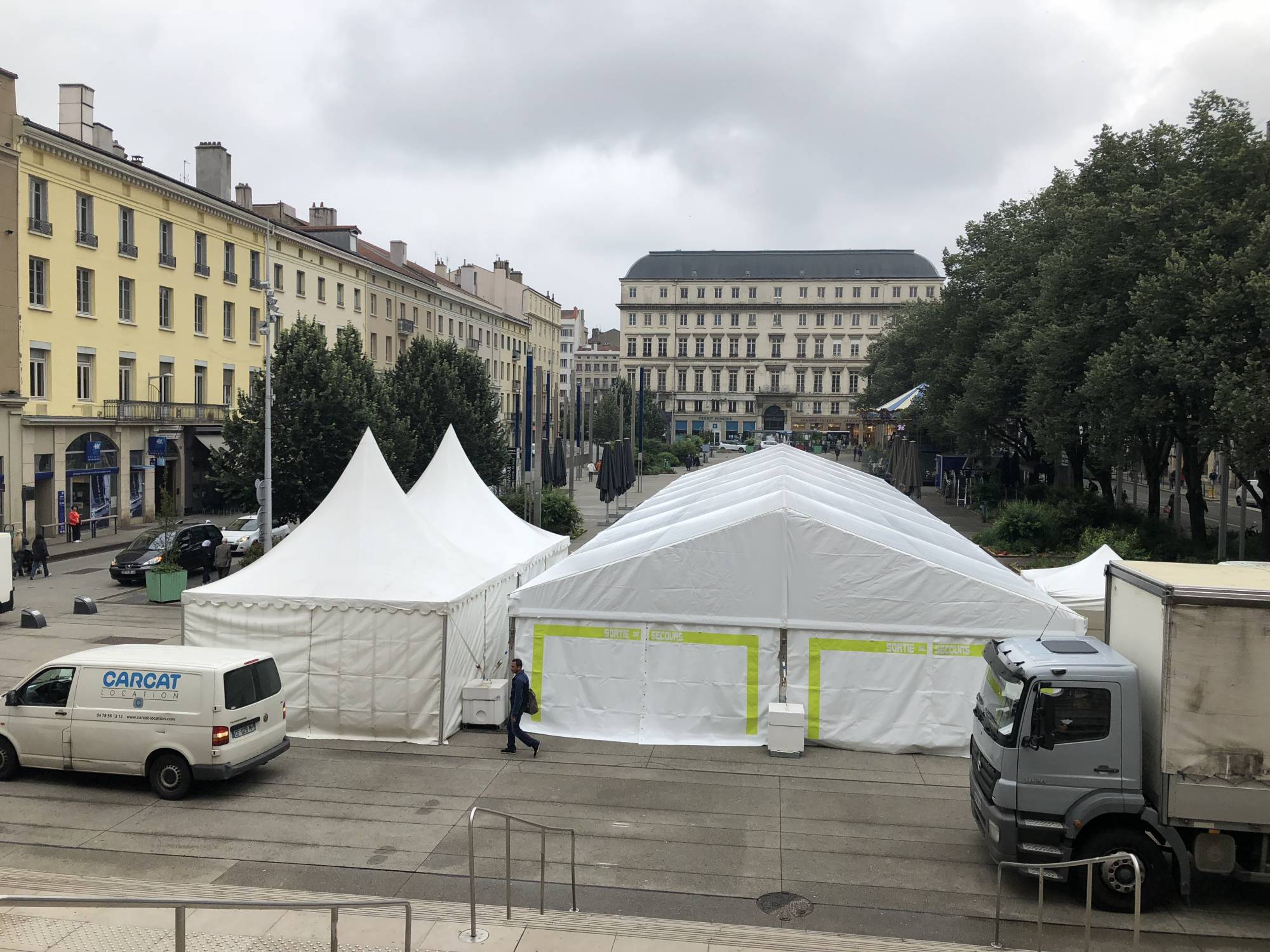 Tente pagode 5x5m ST Etienne