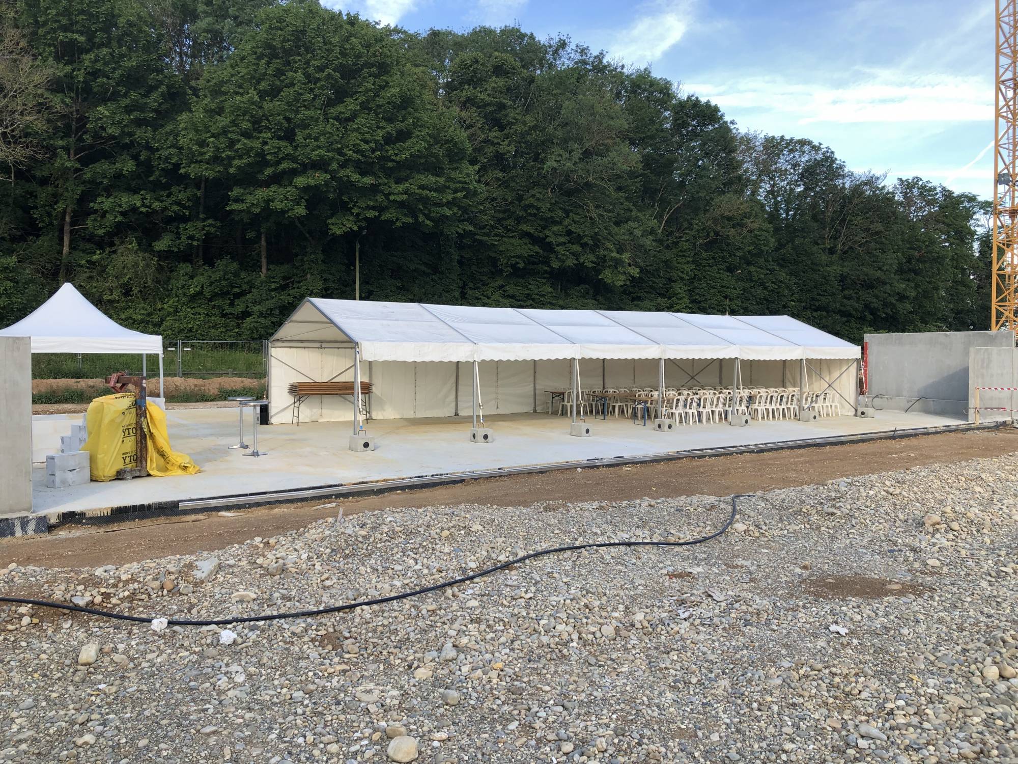 Chapiteau 6x18m Meyzieu