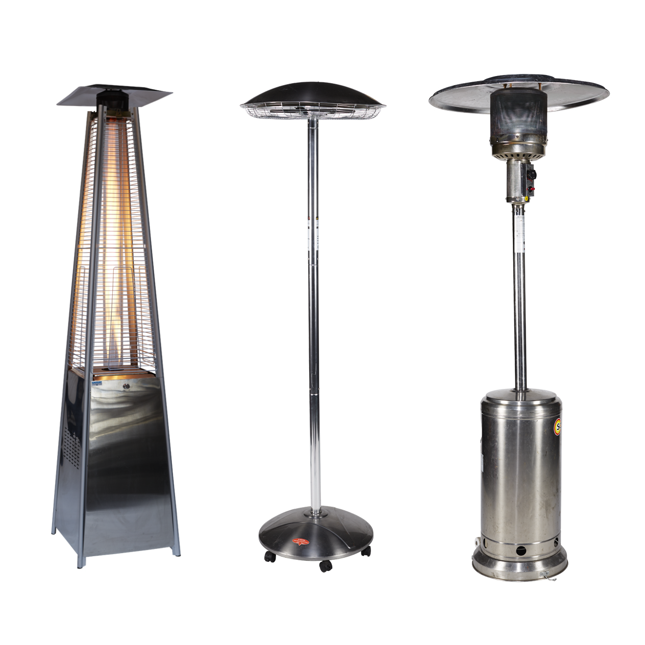 Location parasol chauffant électrique et gaz événement Lyon