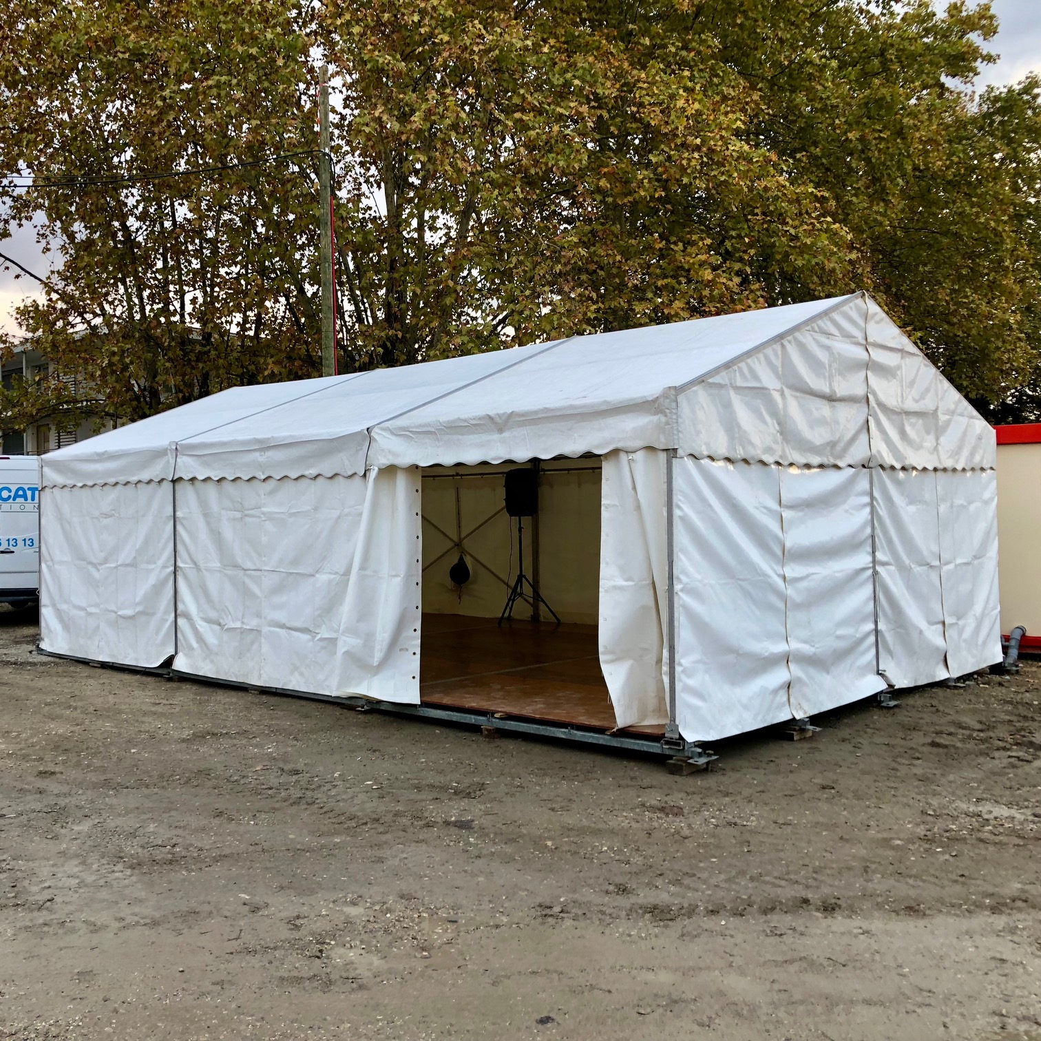 Location de chapiteau pour lancement de chantier à Lyon